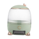 Maxbell Maxbell Rotating Rice Storage Container Cereal Dispenser for Kitchen Cupboard Flour Green