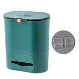 Maxbell Maxbell Multipurpose Trash Bin 9L Hanging Waste Can for Toilet Living Room Dormitory Green