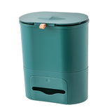 Maxbell Maxbell Multipurpose Trash Bin 9L Hanging Waste Can for Toilet Living Room Dormitory Green