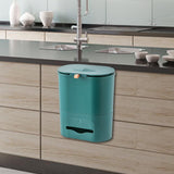 Maxbell Maxbell Multipurpose Trash Bin 9L Hanging Waste Can for Toilet Living Room Dormitory Green