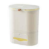 Maxbell Maxbell Multipurpose Trash Bin 9L Hanging Waste Can for Toilet Living Room Dormitory Beige