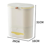 Maxbell Maxbell Multipurpose Trash Bin 9L Hanging Waste Can for Toilet Living Room Dormitory Beige