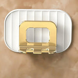 Maxbell Toothbrush Holder With Mug Durable Decoration for Dormitory Bedroom Home Clear