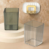 Maxbell Toothbrush Holder With Mug Durable Decoration for Dormitory Bedroom Home Green