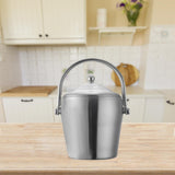 Maxbell Maxbell Ice Bucket Cooler Double Insulated Storage Container for Hotel Dining Room 2L