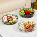 Maxbell Maxbell Serving Dish Tray Platter Snack Storage Container for Sweets Cookies Snacks Green