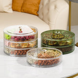 Maxbell Maxbell Serving Dish Tray Platter Snack Storage Container for Sweets Cookies Snacks Green