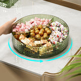 Maxbell Maxbell Serving Dish Tray Platter Snack Storage Container for Sweets Cookies Snacks Green