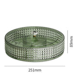 Maxbell Maxbell Serving Dish Tray Platter Snack Storage Container for Sweets Cookies Snacks Green