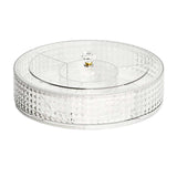 Maxbell Maxbell Serving Dish Tray Platter Snack Storage Container for Sweets Cookies Snacks Clear