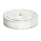 Maxbell Maxbell Serving Dish Tray Platter Snack Storage Container for Sweets Cookies Snacks Clear