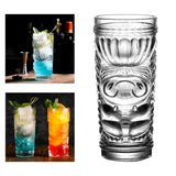 Maxbell Old Fashioned Drinks Glasses Tea Water Cup Large Drinkware for Anniversary Style B