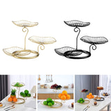 Maxbell Multilayer Drain Basket Organizer Holder Metal Frame for Countertop Kitchen Aureate