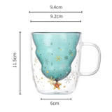 Maxbell Maxbell Christmas Mugs Cute Coffee Mug Tableware Coffee Mug Christmas Tree for Tree