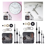 Maxbell Simple DIY Wall none Clock Movement Mechanism for 12888 Wall Clock Parts 14.5mm Shaft