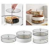 Maxbell Creative Dried Fruit Plate Snack Storage Box for Living Room Home Party 1 Tier