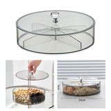 Maxbell Creative Dried Fruit Plate Snack Storage Box for Living Room Home Party 1 Tier