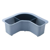 Maxbell catcher Basket Triangle Sink Strainer Colander for Kitchen Blue