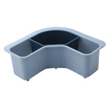 Maxbell catcher Basket Triangle Sink Strainer Colander for Kitchen Blue