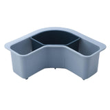 Maxbell catcher Basket Triangle Sink Strainer Colander for Kitchen Blue