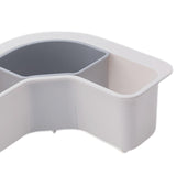 Maxbell catcher Basket Triangle Sink Strainer Colander for Kitchen White