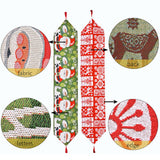 Maxbell Christmas Tablecloth Multipurpose Reusable for Party Gatherings Holiday Style A