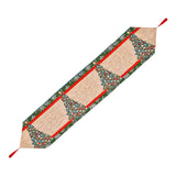 Maxbell Christmas Tablecloth Multipurpose Reusable for Party Gatherings Holiday Style D