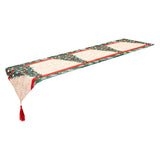 Maxbell Christmas Tablecloth Multipurpose Reusable for Party Gatherings Holiday Style D