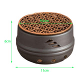 Maxbell Portable Teapot Warmer Holder Candle Heater for Camping Style B