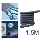 Maxbell Washing Machine Drain Waste Hose Stretchable for Garden Accessories 150cm