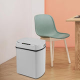 Maxbell 13L Sensor Trash Can Garbage Bucket Waste Bins for Office Kitchen Bedroom Gray