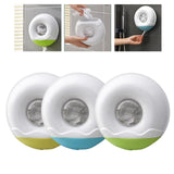 Maxbell Wall Mounted Wrap Cover Storage Box Multipurpose Punch Free for Home Bedroom Yellow