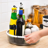 Maxbell Seasoning Organizer Shelf Turntable Stable for Pantry Countertop Kitchen