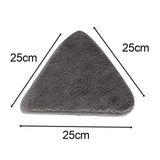 Maxbell Triangular Mop Autohesion Mops Head Pad for Home Shower