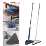 Maxbell Triangular Mop Autohesion Mops Head Pad for Home Shower