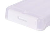 Maxbell Egg Holder Large Capacity Portable with Lid Stackable for Refrigerator White