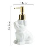 Maxbell Soap Dispenser Refillable Bath Accessories Liquid Soap for Hotel Countertop White