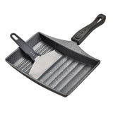 Maxbell Omelet Pan Cooking Tools Portable Curved Bottom for Household Picnic Party