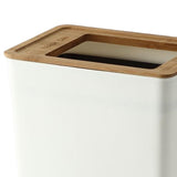 Maxbell Trash can Garbage Container Bin Anti Skid for Outdoor Office Bedroom Large