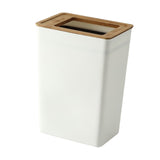 Maxbell Trash can Garbage Container Bin Anti Skid for Outdoor Office Bedroom Large