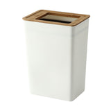 Maxbell Trash can Garbage Container Bin Anti Skid for Outdoor Office Bedroom Large
