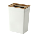 Maxbell Trash can Garbage Container Bin Anti Skid for Outdoor Office Bedroom Large