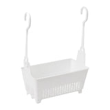 Maxbell Hanging Basket Bin Double Hook Multifunctional for Wash Bathroom Bedroom