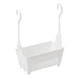 Maxbell Hanging Basket Bin Double Hook Multifunctional for Wash Bathroom Bedroom