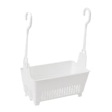 Maxbell Hanging Basket Bin Double Hook Multifunctional for Wash Bathroom Bedroom