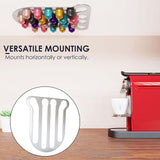 Maxbell Kitchen Aluminum Coffee Capsule Holder Holding 22 pod 11x10inch Durable