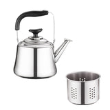 Maxbell Stainless Steel Whistling Tea Kettle with Filter Teapot for Boiling Coffee