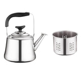 Maxbell Stainless Steel Whistling Tea Kettle with Filter Teapot for Boiling Coffee