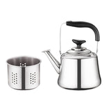 Maxbell Stainless Steel Whistling Tea Kettle with Filter Teapot for Boiling Coffee