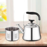 Maxbell Stainless Steel Whistling Tea Kettle with Filter Teapot for Boiling Coffee